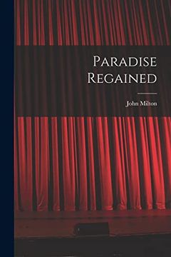 portada Paradise Regained (en Inglés)