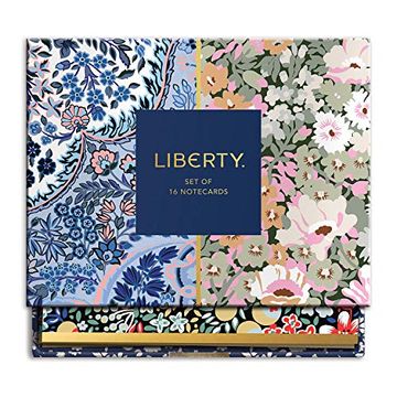 portada Floral Greeting Assortment Notecard Set: Liberty London 