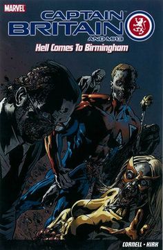 portada Captain Britain And Mi13: Hell Comes To Birmingham: Hell Comes to Birmingham (Panini UK Ltd Marvel)