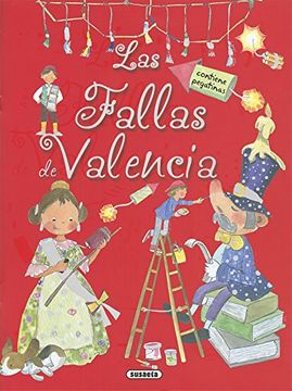 portada Las Fallas de Valencia con pegatinas (Tradiciones con pegatinas)