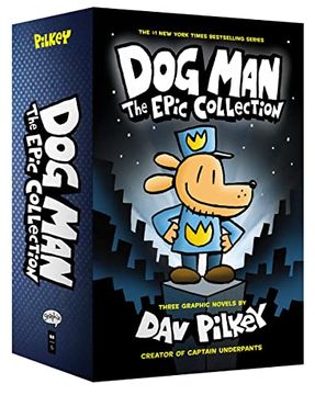 portada Dog Man: The Epic Collection: From the Creator of Captain Underpants (Dog man #1-3 box Set) 