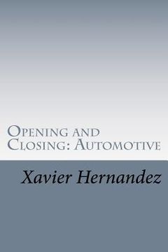 portada Opening and Closing: Automotive (in English)