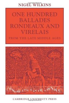 portada One Hundred Ballades, Rondeaux and Virelais From the Late Middle Ages (en Inglés)