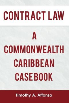portada Contract law a Commonwealth Caribbean Case Book (en Inglés)