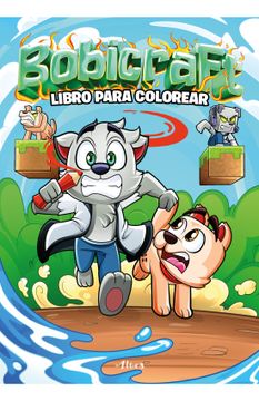 portada Bobicraft Libro Para Colorear y Actividades (in Spanish)