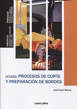 portada UF1622 Procesos de corte y preparaciÃ³n de bordes