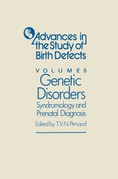 portada Genetic Disorders, Syndromology and Prenatal Diagnosis (Advances in the Study of Birth Defects) (Volume 5)