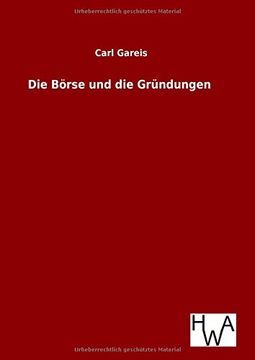 portada Die Börse und die Gründungen (German Edition)