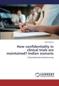 portada How Confidentiality in Clinical Trials Are Maintained?-Indian Scenario