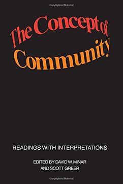 portada The Concept of Community: Readings With Interpretations (in English)