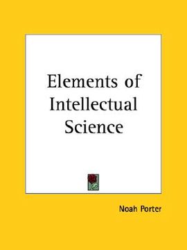 portada elements of intellectual science (in English)