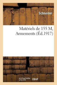 portada Matériels de 155 M, Armements (en Francés)