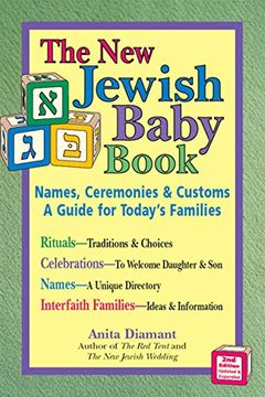 portada New Jewish Baby Book: Names, Ceremonies & Customs-A Guide for Today's Families (en Inglés)