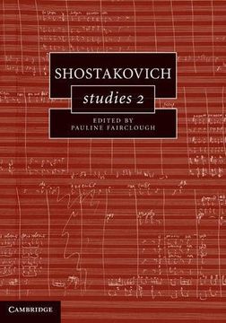 portada Shostakovich Studies 2 (Cambridge Composer Studies) (en Inglés)