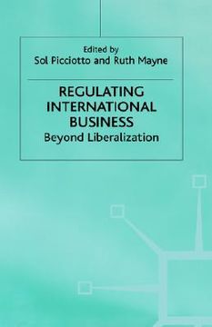 portada regulating international business: beyond liberalization (en Inglés)