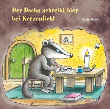 portada Der Dachs Schreibt Hier bei Kerzenlicht (in German)