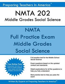 portada NMTA 202 Middle Grades Social Science: NMTA 201 Social Science (en Inglés)