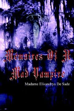 portada memoires of a mad vampire (en Inglés)
