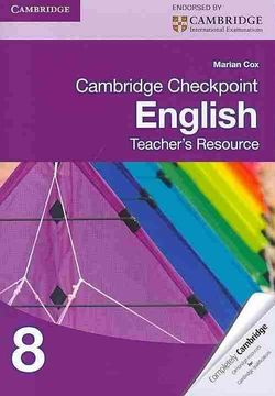 portada Cambridge Checkpoint English Teacher's Resource 8 (Cambridge International Examinations) (in English)
