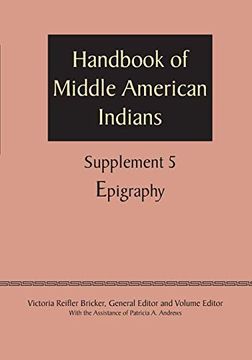portada Supplement to the Handbook of Middle American Indians, Volume 5: Epigraphy (in English)