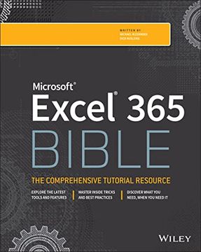 portada Microsoft Excel 365 Bible (en Inglés)