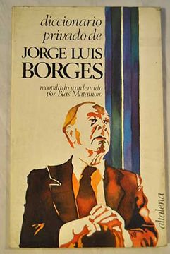 portada Diccionario privado de Jorge Luis Borges