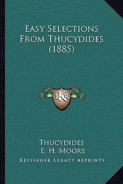 portada easy selections from thucydides (1885) (en Inglés)