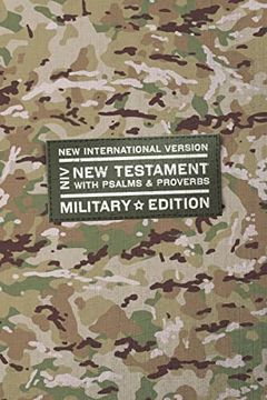 portada Niv, new Testament With Psalms and Proverbs, Military Edition, Compact, Paperback, Military Camo, Comfort Print 