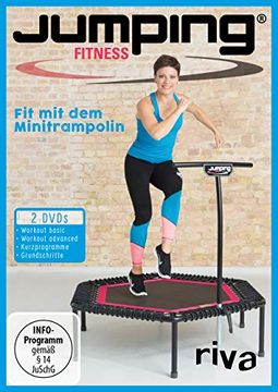 portada Jumping Fitness - Basic & Advanced: Fit mit dem Minitrampolin mit 2 Dvds (en Alemán)