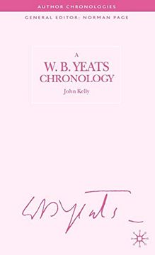 portada A W. B. Yeats Chronology (in English)