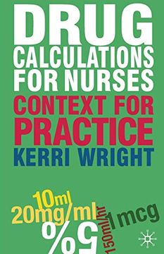 portada Drug Calculations for Nurses: Context for Practice 