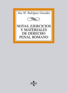 portada Notas, Ejercicios y Materiales de Derecho Penal Romano
