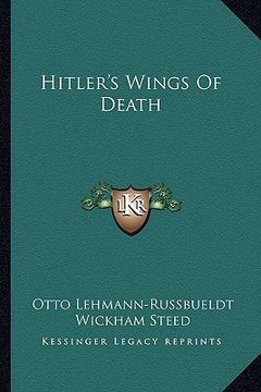 portada hitler's wings of death