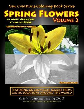 portada New Creations Coloring Book Series: Spring Flowers Volume 2 (en Inglés)