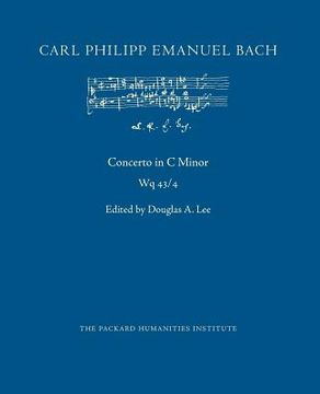 portada Concerto in C Minor, Wq 43/4 (in English)