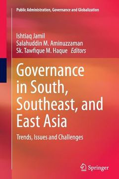 portada Governance in South, Southeast, and East Asia: Trends, Issues and Challenges (in English)