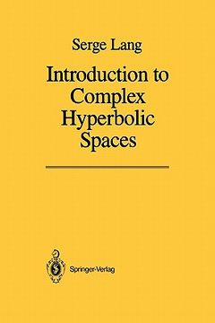 portada introduction to complex hyperbolic spaces
