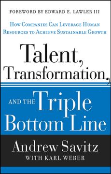 portada talent, transformation, and the triple bottom line: how companies can leverage human resources to achieve sustainable growth (in English)