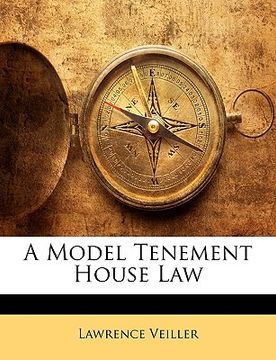 portada a model tenement house law (en Inglés)