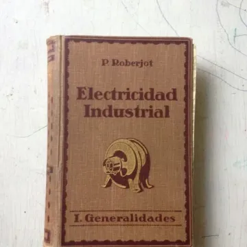 portada Electricidad industrial - Generalidades (Tomo 1)