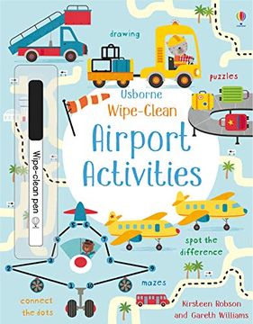 portada Wipe-Clean Airport Activities (in English)