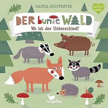 portada Der Bunte Wald - wo ist der Unterschied? (Bunte Welt) (in German)