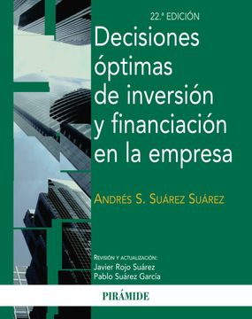 portada Decisiones Óptimas de Inversión y Financiación en la Empresa