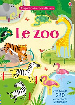 portada Le zoo - mes Petits Autocollants Usborne (en Francés)