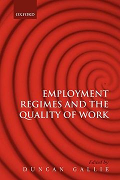 portada Employment Regimes and the Quality of Work (en Inglés)