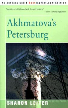 portada akhmatova's petersburg (en Inglés)