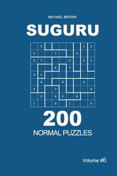 portada Suguru - 200 Normal Puzzles 9x9 (Volume 6) (en Inglés)