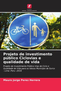 portada Projeto de Investimento Público Ciclovias e Qualidade de Vida