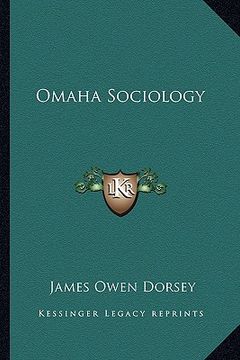 portada omaha sociology (in English)