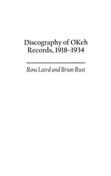 portada Discography of Okeh Records, 1918-1934 